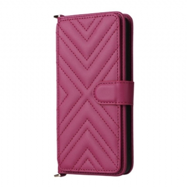 Läderfodral Poco X7 Pro 5g Telefonfodral Multifunktionell Quiltad