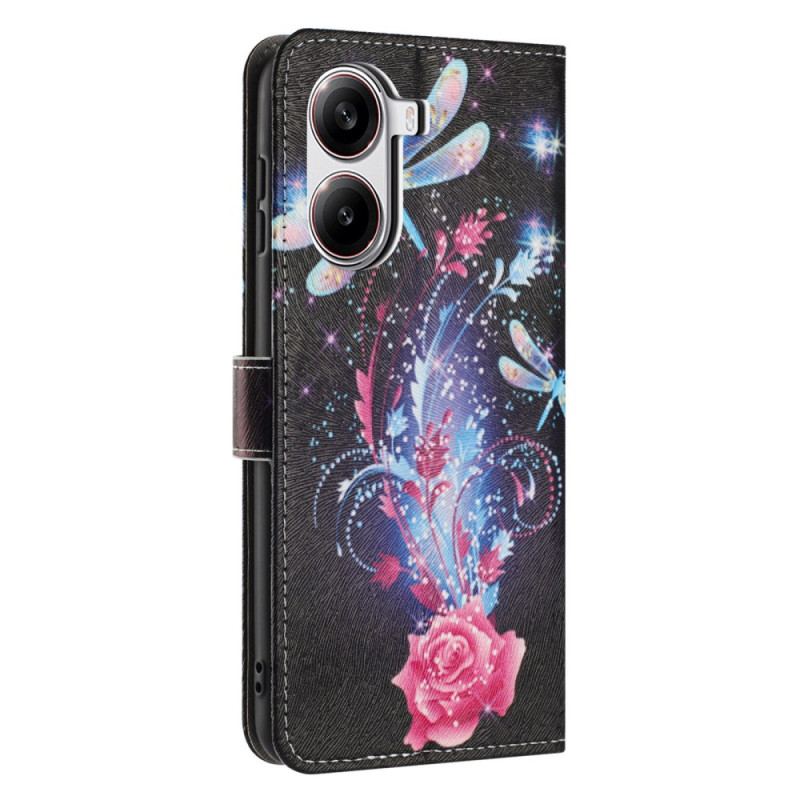 Läderfodral Poco X7 Pro 5g Telefonfodral Saga