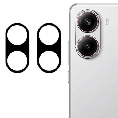 Linsskydd I Härdat Glas För Poco X7 Pro 5g (svart Version)