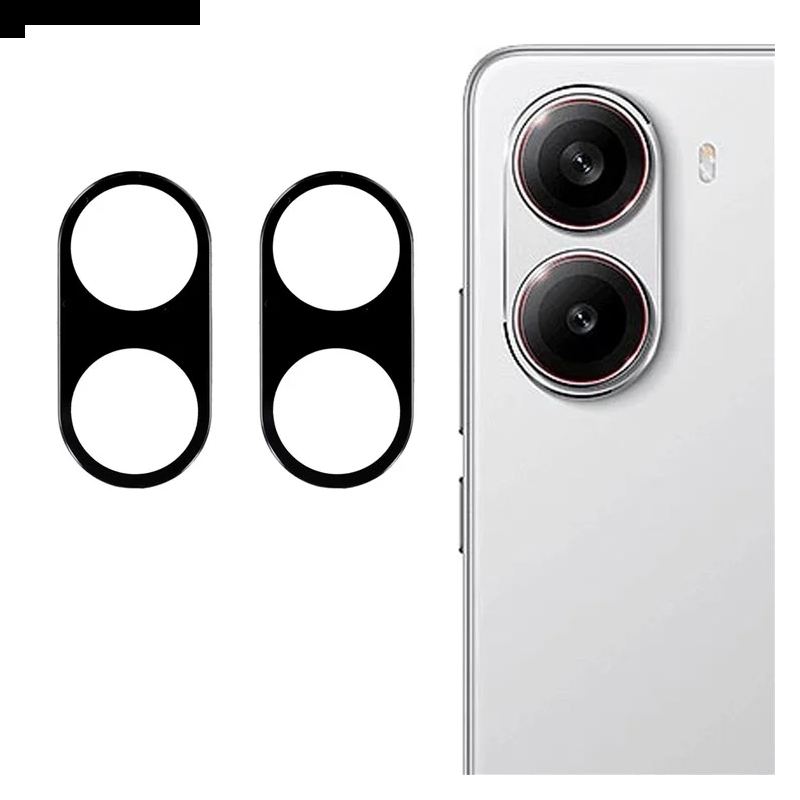 Linsskydd I Härdat Glas För Poco X7 Pro 5g (svart Version)