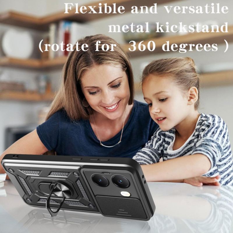 Skal Poco X7 Pro 5g 5-rings Glidande Kamerafäste Och Skydd