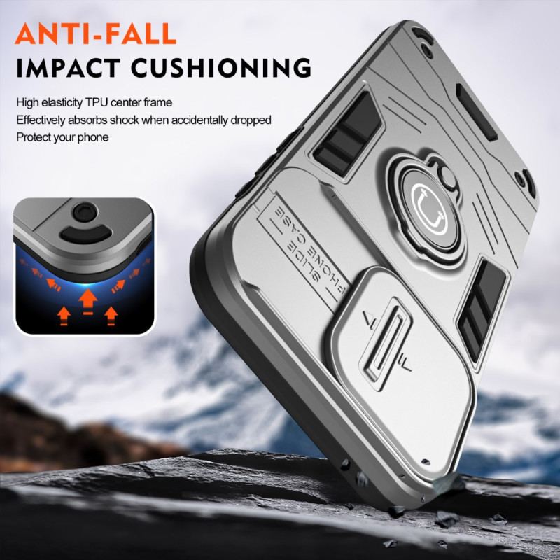 Skal Poco X7 Pro 5g Skjutbart Kameraskydd Och Stativ