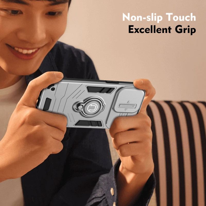 Skal Poco X7 Pro 5g Skjutbart Kameraskydd Och Stativ