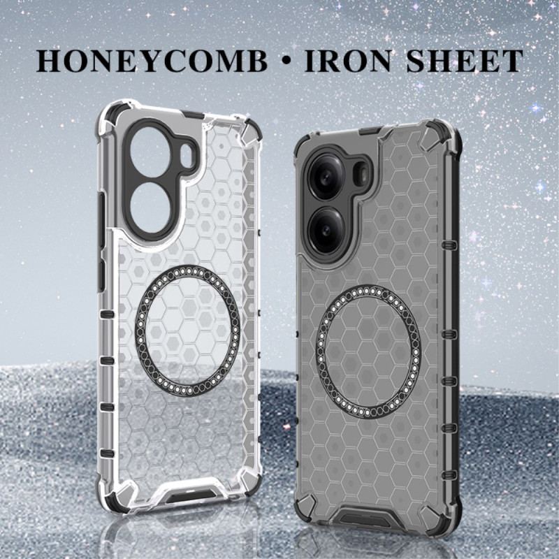 Skal Poco X7 Pro 5g Telefonfodral Magsafe-kompatibel Med Honungskakamönster