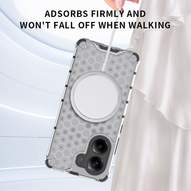 Skal Poco X7 Pro 5g Telefonfodral Magsafe-kompatibel Med Honungskakamönster