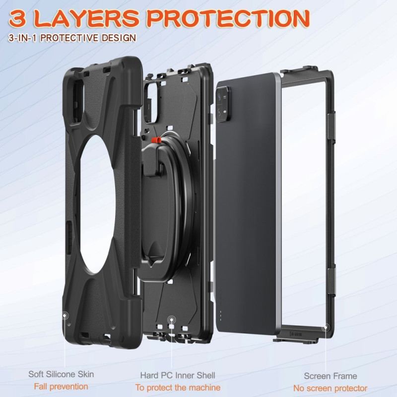 Skal För Xiaomi Pad 6 Roterande Ringstativ