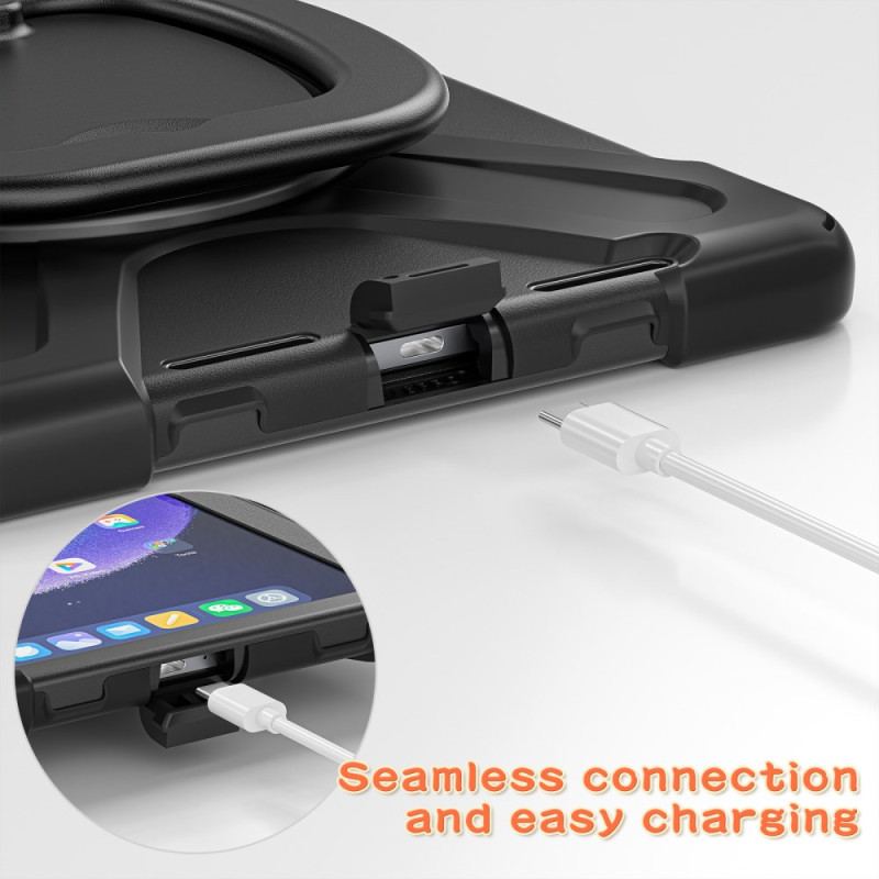 Skal Xiaomi Pad 6 Roterande Stativ Och Axelrem