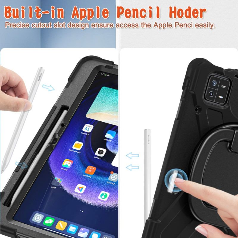 Skal Xiaomi Pad 6 Roterande Stativ Och Axelrem