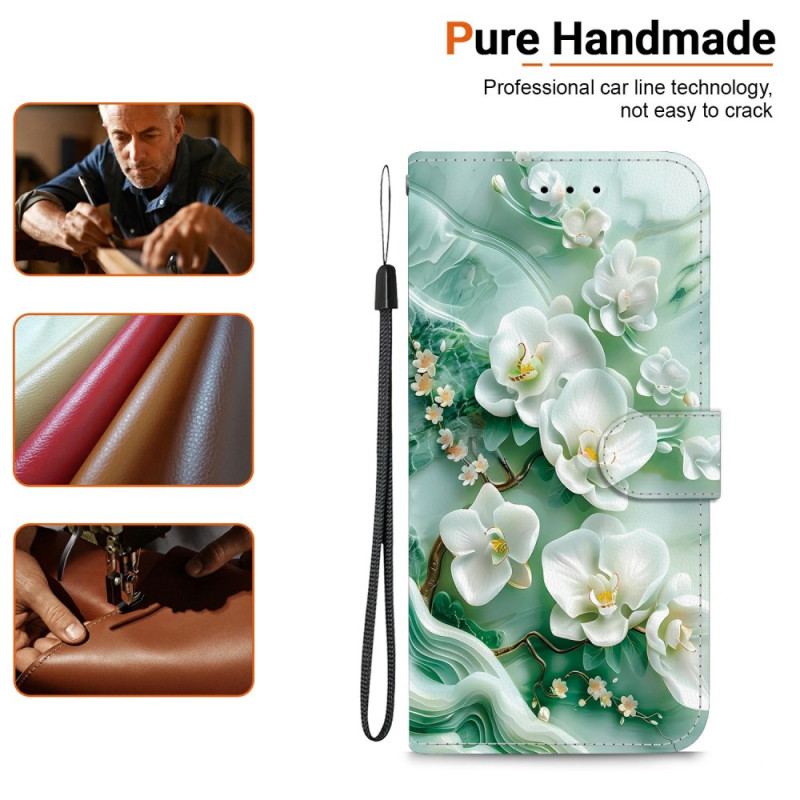 Fodral För Xiaomi Redmi Note 15 5g Jadeblommor