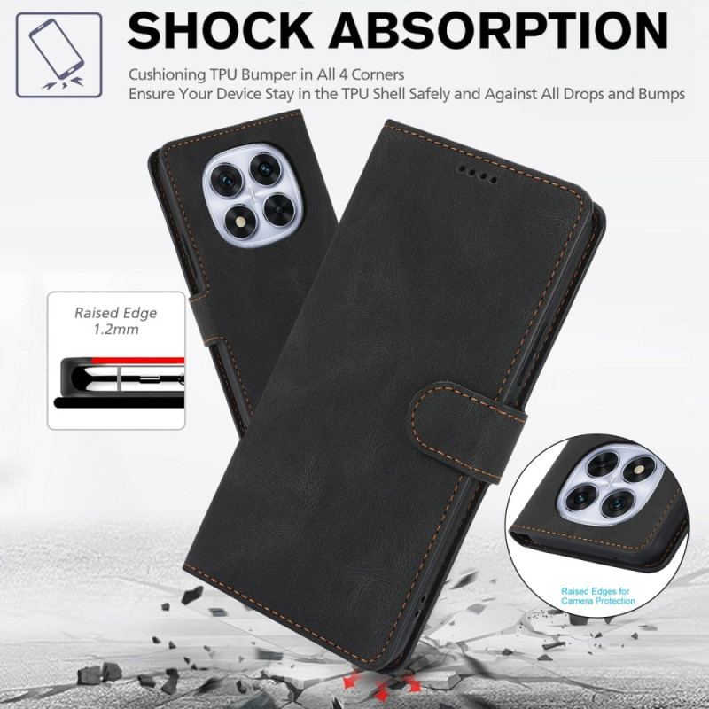 Fodral För Xiaomi Redmi Note 15 5g Retro Mockaeffekt