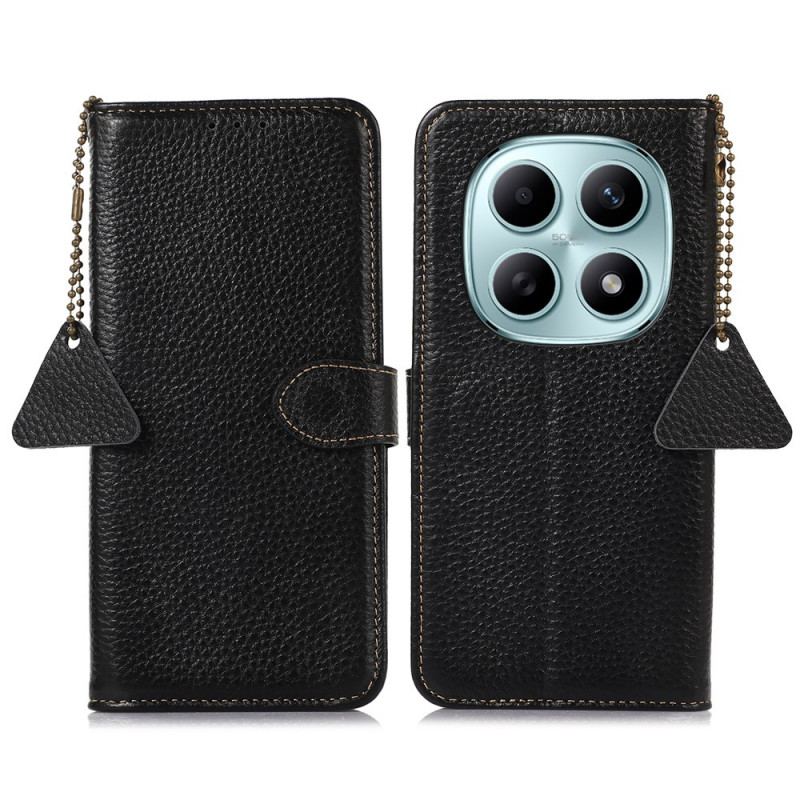 Fodral För Xiaomi Redmi Note 15 5g Rfid-blockerande Läder