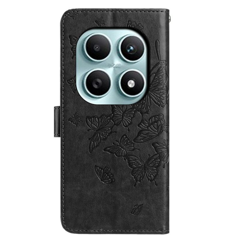 Fodral Xiaomi Redmi Note 15 5g Graverad Fjäril