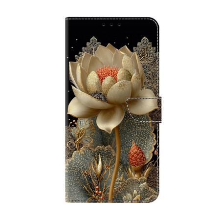 Fodral Xiaomi Redmi Note 15 5g Gyllene Lotus