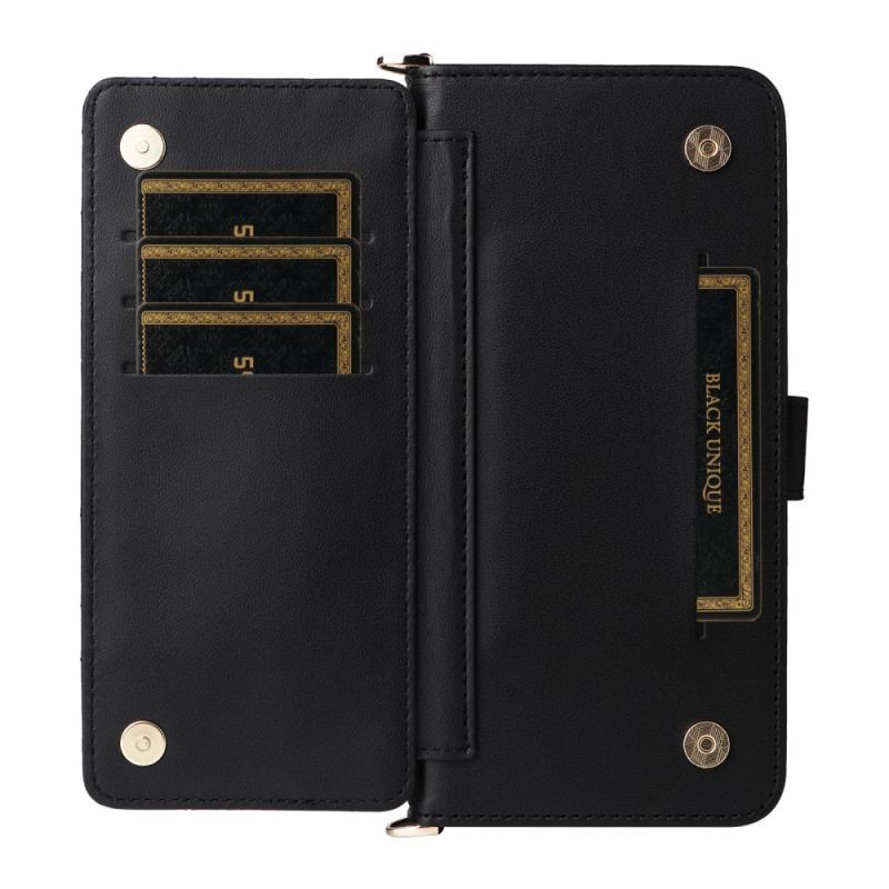 Fodral Xiaomi Redmi Note 15 5g Quiltad Med Axelrem Och Axelrem