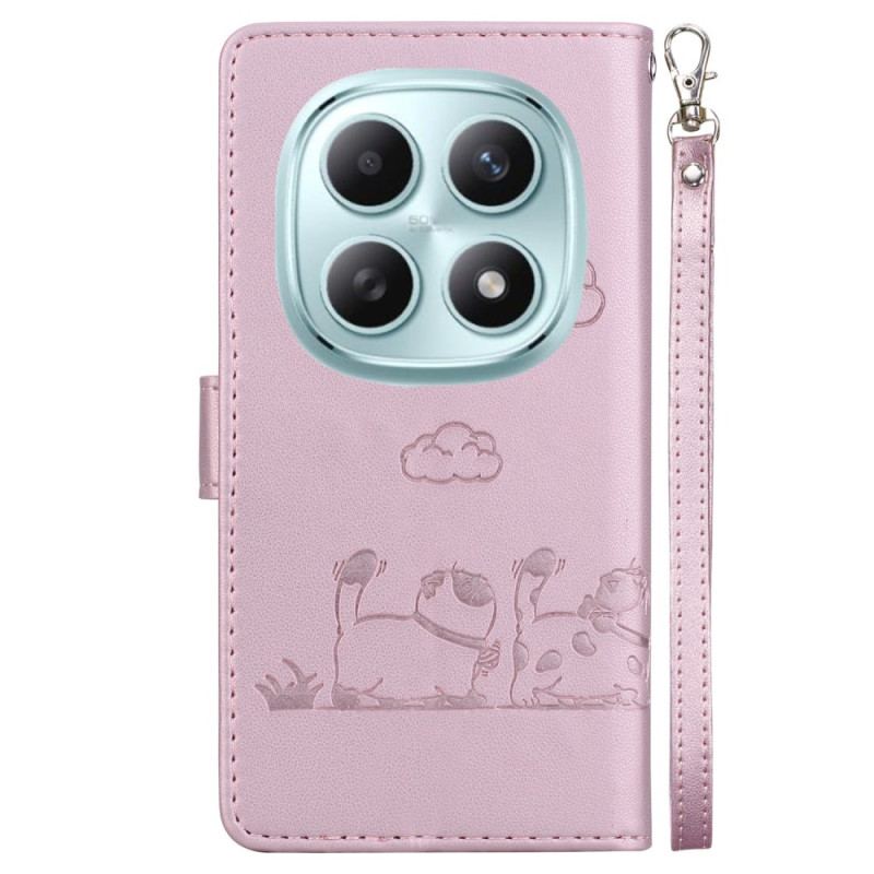 Fodral Xiaomi Redmi Note 15 5g Rfid Blockering Och Kattungemönster