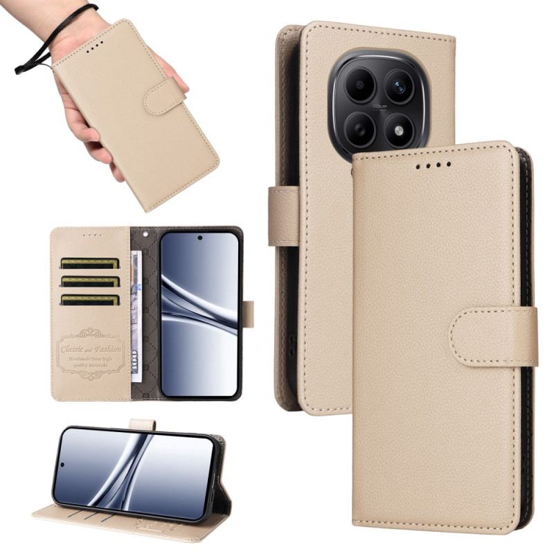 Fodral Xiaomi Redmi Note 15 5g Rfid-blockering Och Rem