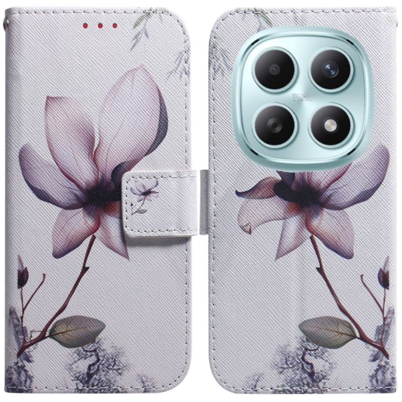 Fodral Xiaomi Redmi Note 15 5g Rosa Blomma
