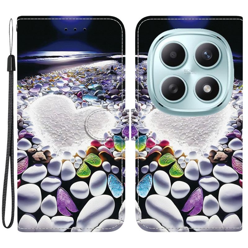 Fodral Xiaomi Redmi Note 15 5g Vitt Hjärta