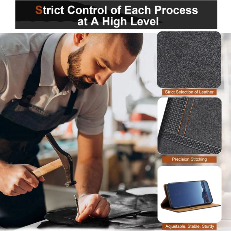 Folio-fodral Xiaomi Redmi Note 15 5g Mönsterrutnät