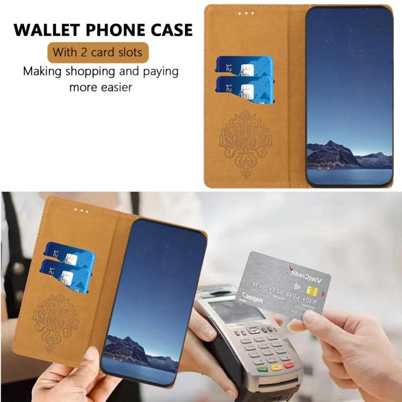 Folio-fodral Xiaomi Redmi Note 15 5g Mönsterrutnät