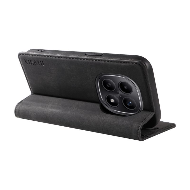 Folio-fodral Xiaomi Redmi Note 15 5g Yikatu Mockaeffekt
