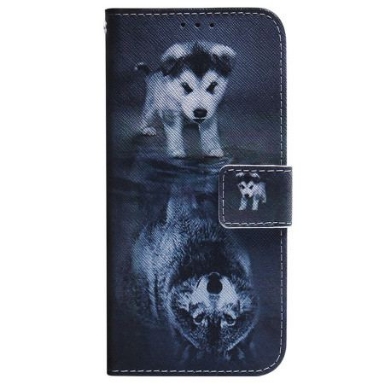 Läderfodral Xiaomi Redmi Note 15 5g Telefonfodral Dröm Om Valp