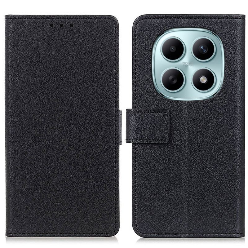 Läderfodral Xiaomi Redmi Note 15 5g Telefonfodral Klassiskt Konstläder