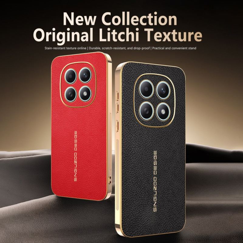 Skal Xiaomi Redmi Note 15 5g Telefonfodral Reptålig Litchistruktur