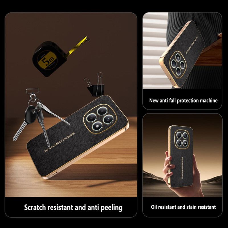 Skal Xiaomi Redmi Note 15 5g Telefonfodral Reptålig Litchistruktur