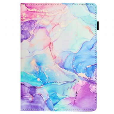 Case iPad (2025) Telefonfodral Marmorstil