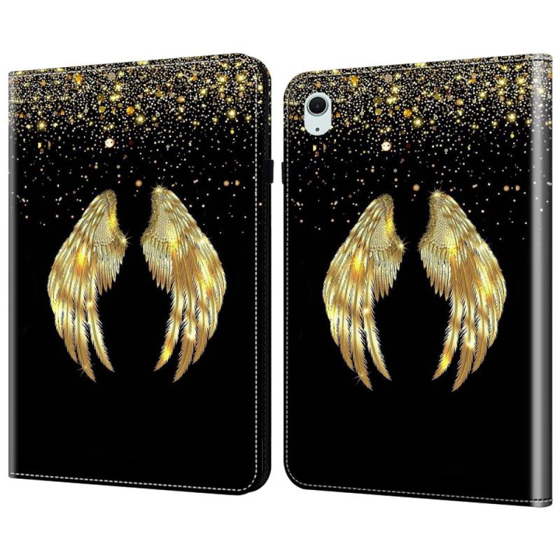 Fodral För iPad (2025) Guldvingar
