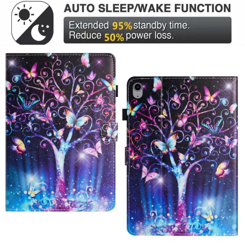Fodral För iPad (2025) Meteorfjärilar