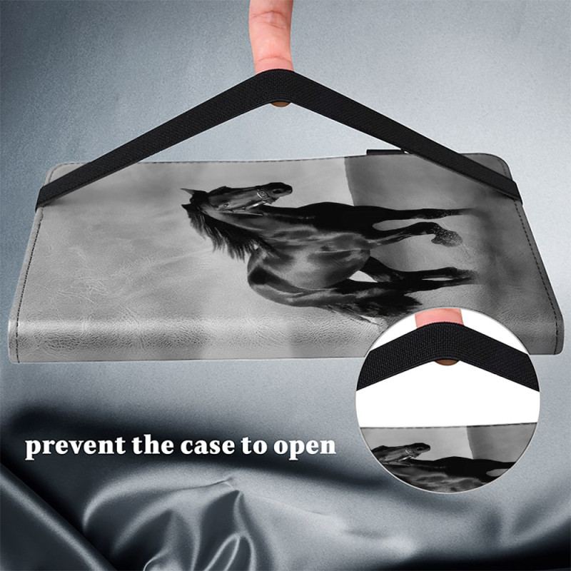 Fodral För iPad (2025) Svart Häst