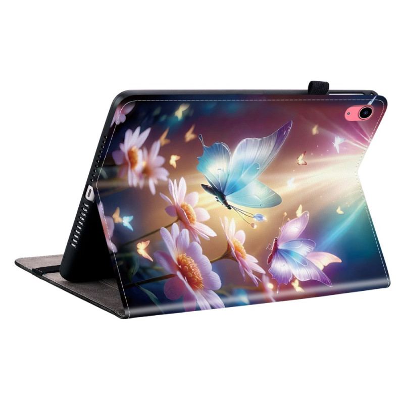 Fodral iPad (2025) Fjärilar I Ljuset