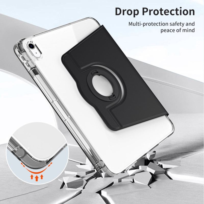 Fodral iPad (2025) Hybrid Med Roterande Stativ