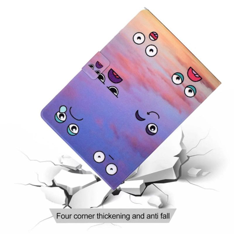 Fodral iPad (2025) Roliga Ansikten