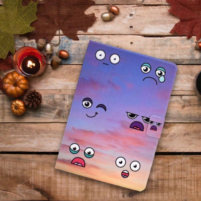 Fodral iPad (2025) Roliga Ansikten