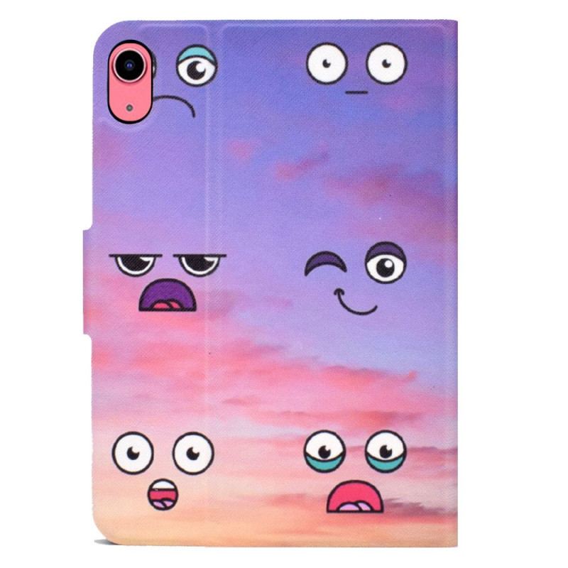 Fodral iPad (2025) Roliga Ansikten