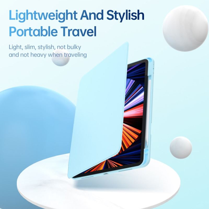 Fodral iPad (2025) Roterande Stativ Och Pastellfärgat Skydd