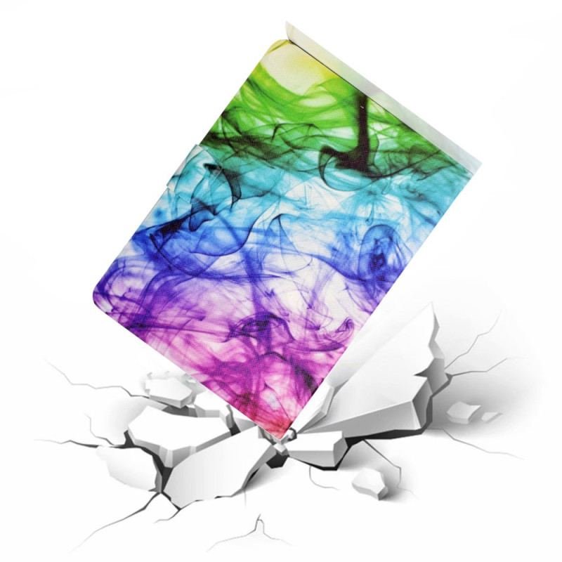 Läderskal Fodral iPad (2025) Abstraktion