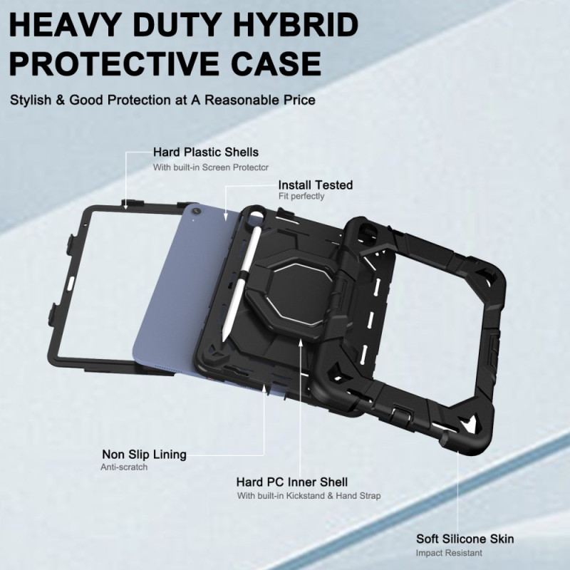 Skal För iPad (2025) Handtag Och Stativ