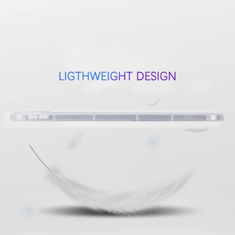 Skal För iPad (2025) Silikonmarmor Design