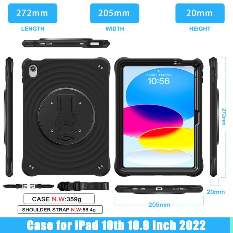 Skal iPad (2025) Förstärkt Stöd Och Skydd