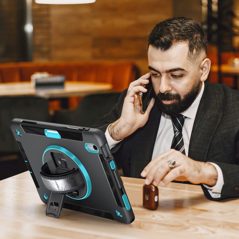 Skal iPad (2025) Robust Med Roterande Stativ