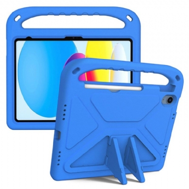 Skal iPad (2025) Telefonfodral Bärbart Handtag Och Hopfällbart Stativ