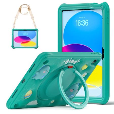 Skal iPad (2025) Telefonfodral Flerskiktad Med Axelrem