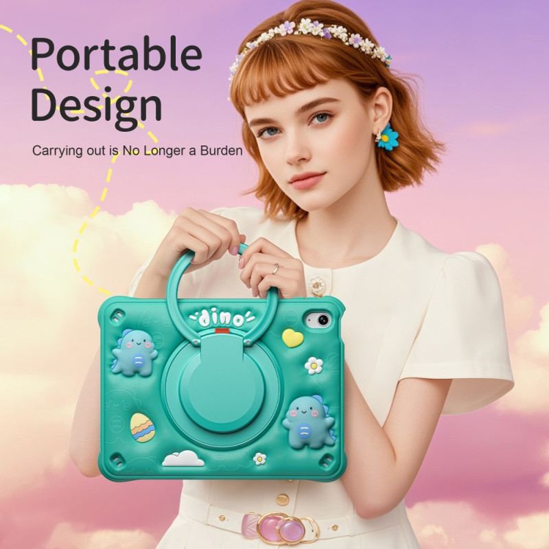 Skal iPad (2025) Telefonfodral Flerskiktad Med Axelrem