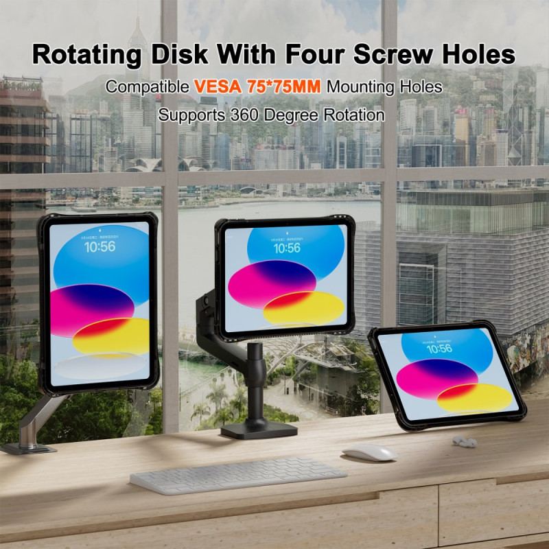 Skal iPad (2025) Transparent Integrerat Stativ