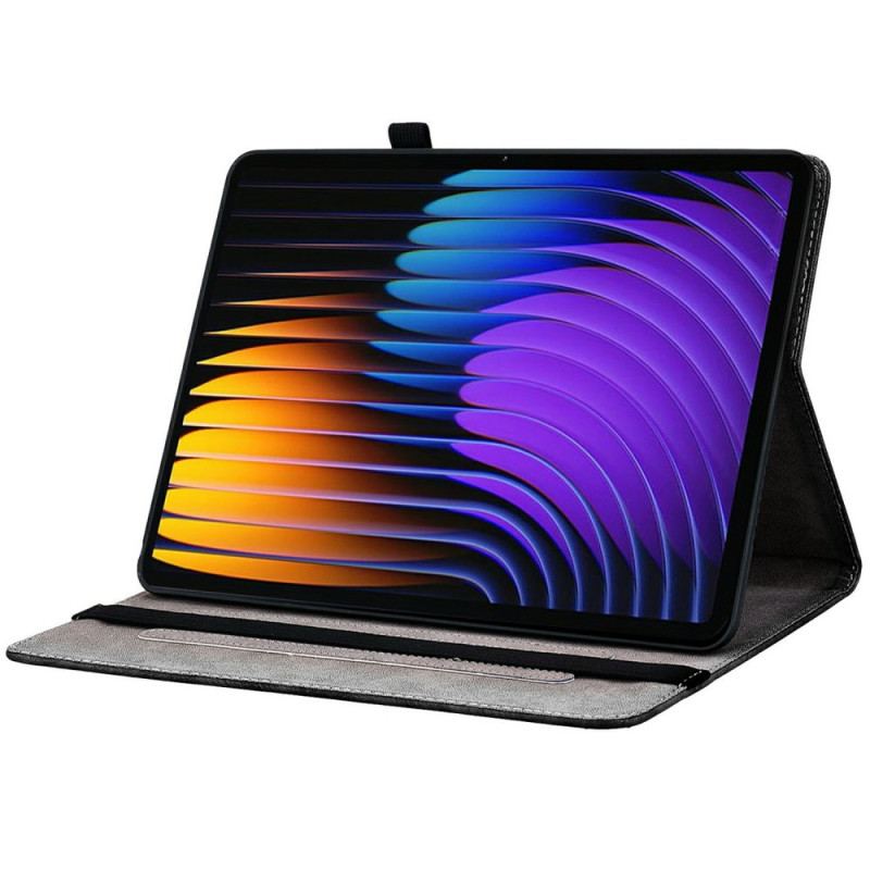 Fodral Xiaomi Pad 7 / 7 Pro Plommonblommor