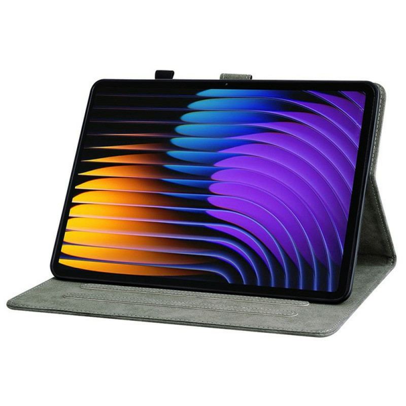 Fodral Xiaomi Pad 7 / 7 Pro Vintage Konstläder
